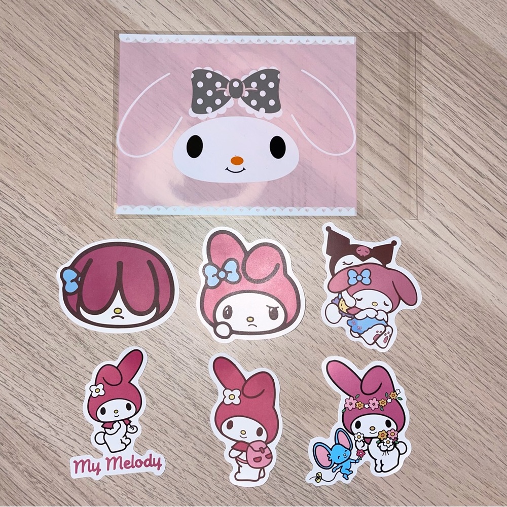 My Melody Stickers*6